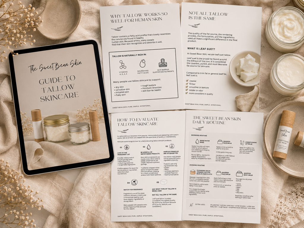 The Sweet Bean Skin Guide To Tallow Skincare