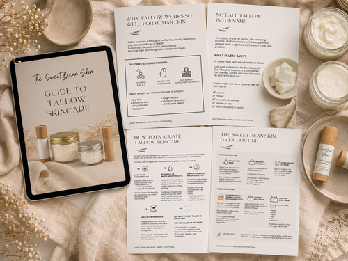 The Sweet Bean Skin Guide To Tallow Skincare