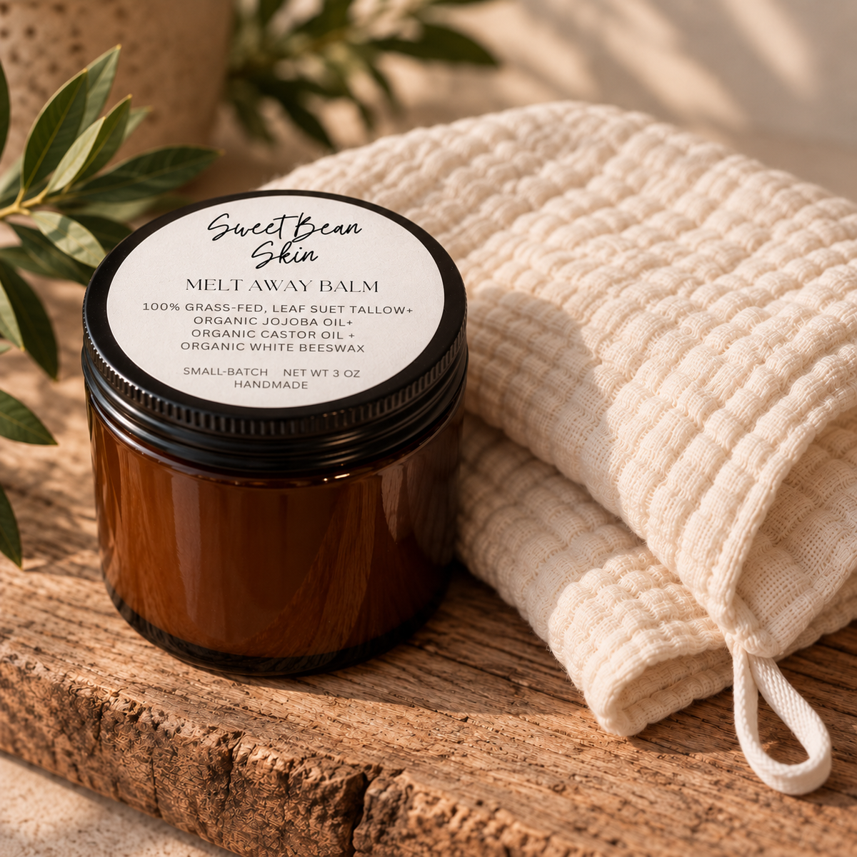 Melt Away Balm + Muslin Cloth